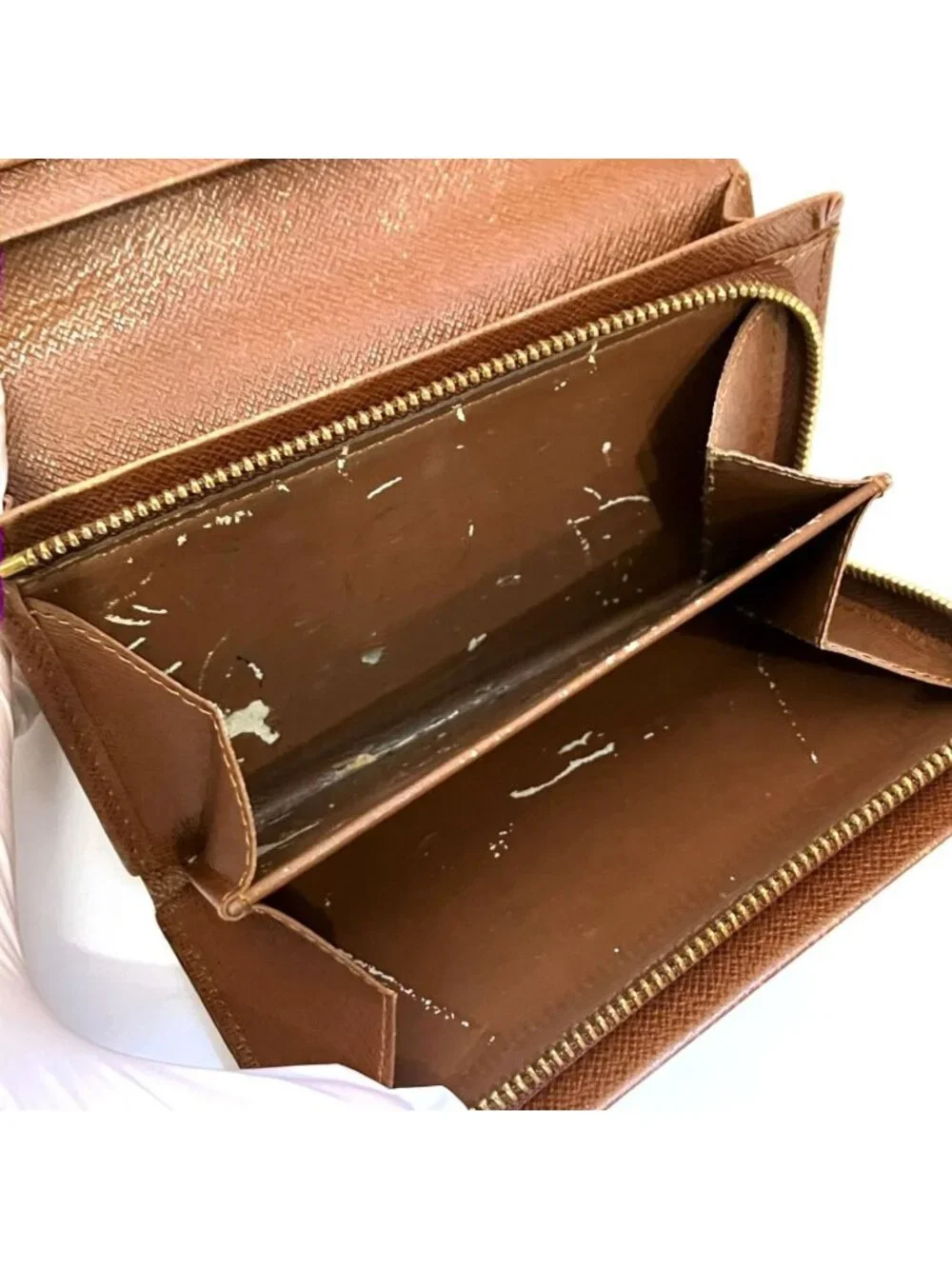 Louis Vuitton Portefeuille Tresor Monogram Bifold Wallet Canvas